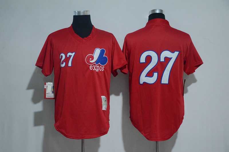 Montreal Expos #27 Vladimir Guerrero Mitchell And Ness Red 1982 BP Stitched Jersey,We sell and wholesale Montreal Expos #27 Vladimir Guerrero Mitchell And Ness Red 1982 BP Stitched Jersey on line form chian!
